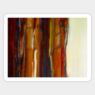 modern abstract painting classic Magnet